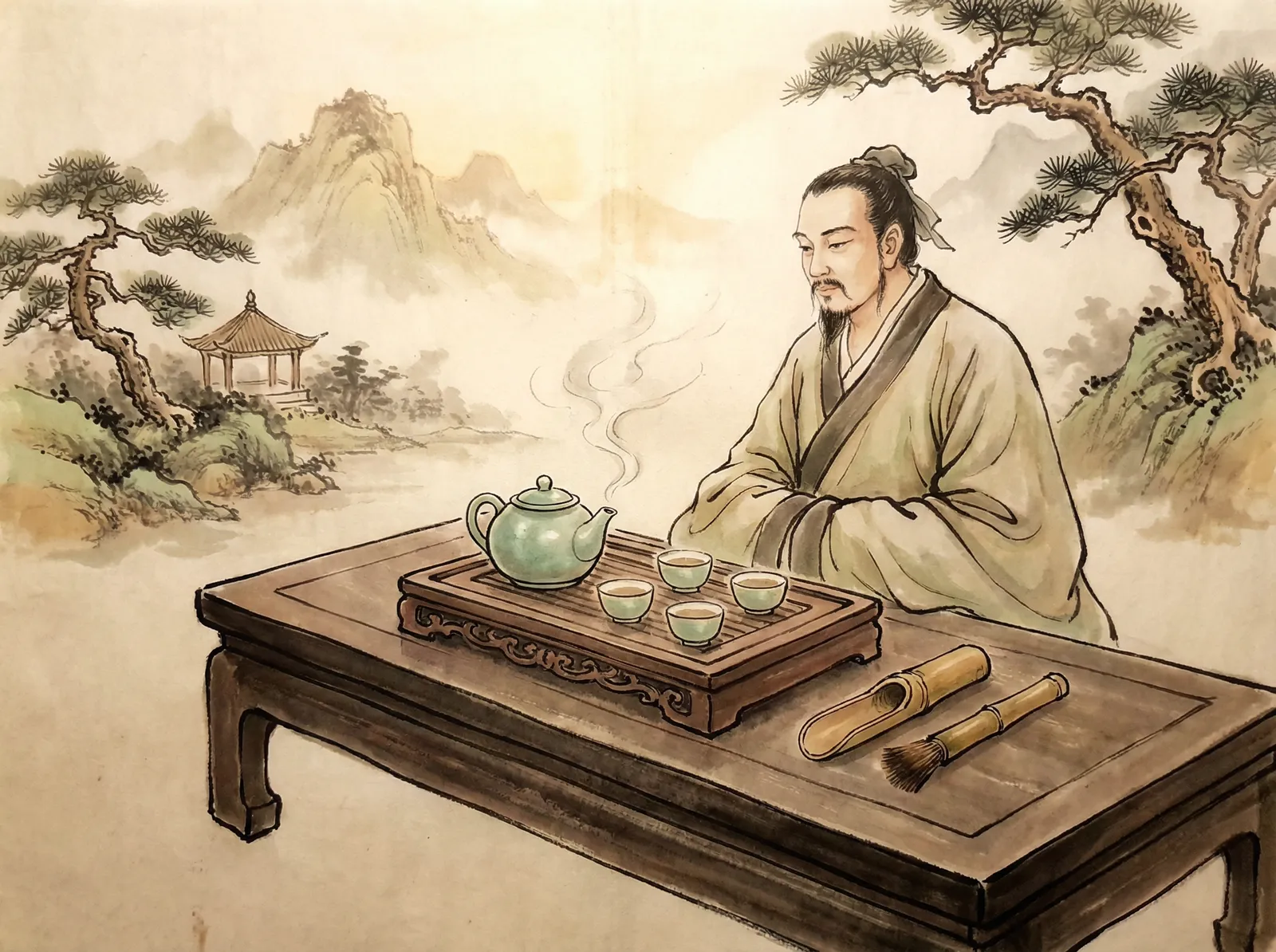 曹长卿 茶道趣闻配图